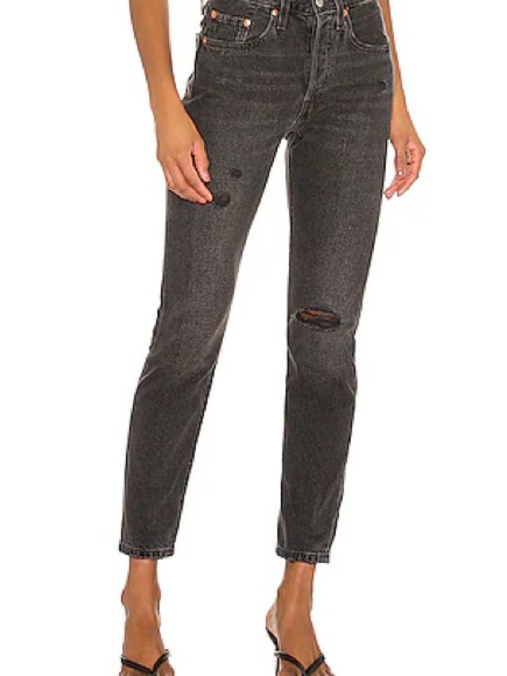 Levi’s 501 Skinny in Black